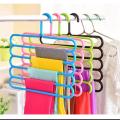 Pack of 3- New Multi-purpose High Quality Trousers Hanger 5 Layers Pants Hanger. 
