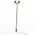 10Pcs 2Led Street Lamp 1:100 Scale Street Light Mini Lamppost. 