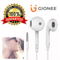 GiONEE Original 100% wired in ear earphones deep bass stereo earbuds handfree. 