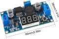 LM2596S DC-DC LM2596 with LED Display Voltmeter Buck Converter Step-Down Regulator 4.0-40V to 1.25-37V DC 36V to 24V to 12V to 5V Power Supply Module Compatible with Car Motor Buck. 