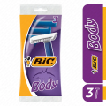 BIC Body Razor 3 Pcs Pouch. 