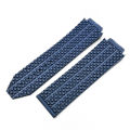 Watch accessories suitable for Hublot silicone Big Bang watch strap 25X17mm convex head watch strap. 