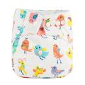 [BABYLAND] 2022 Baby Cloth Diapers Ecological Adjustable Pocket Nappy Fit 3-15kg Baby Washable Reusable Diaper Covers Girls boys. 