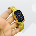 G9 Ultra pro Smartwatch | Golden Edition | Bluetooth Calling Smart Watch. 