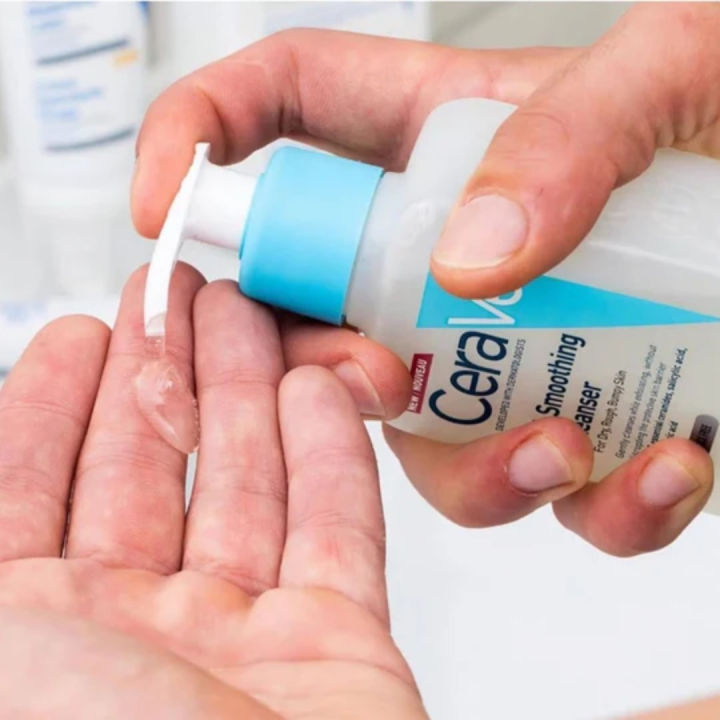 Cerave Cleanser - CeraVe SA Smoothing Cleanser – Exfoliating Face ...