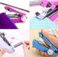 Mini Portable Household DIY Needlework Machines Fabrics Pocket Manual Handwork Outdoor Fabric Stitch Cloth Needle Threader Tailor Sew Handheld Delicate Thread Stitching Repairs Operate Kit Use for Travel and Home. 