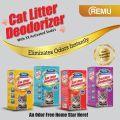 Remu - Cat Litter Deodorizer with Activated Soda - 500 Grams. 