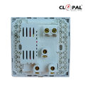 Electric Wall Panel Socket Board With Dual USB 2.1A Charger. 