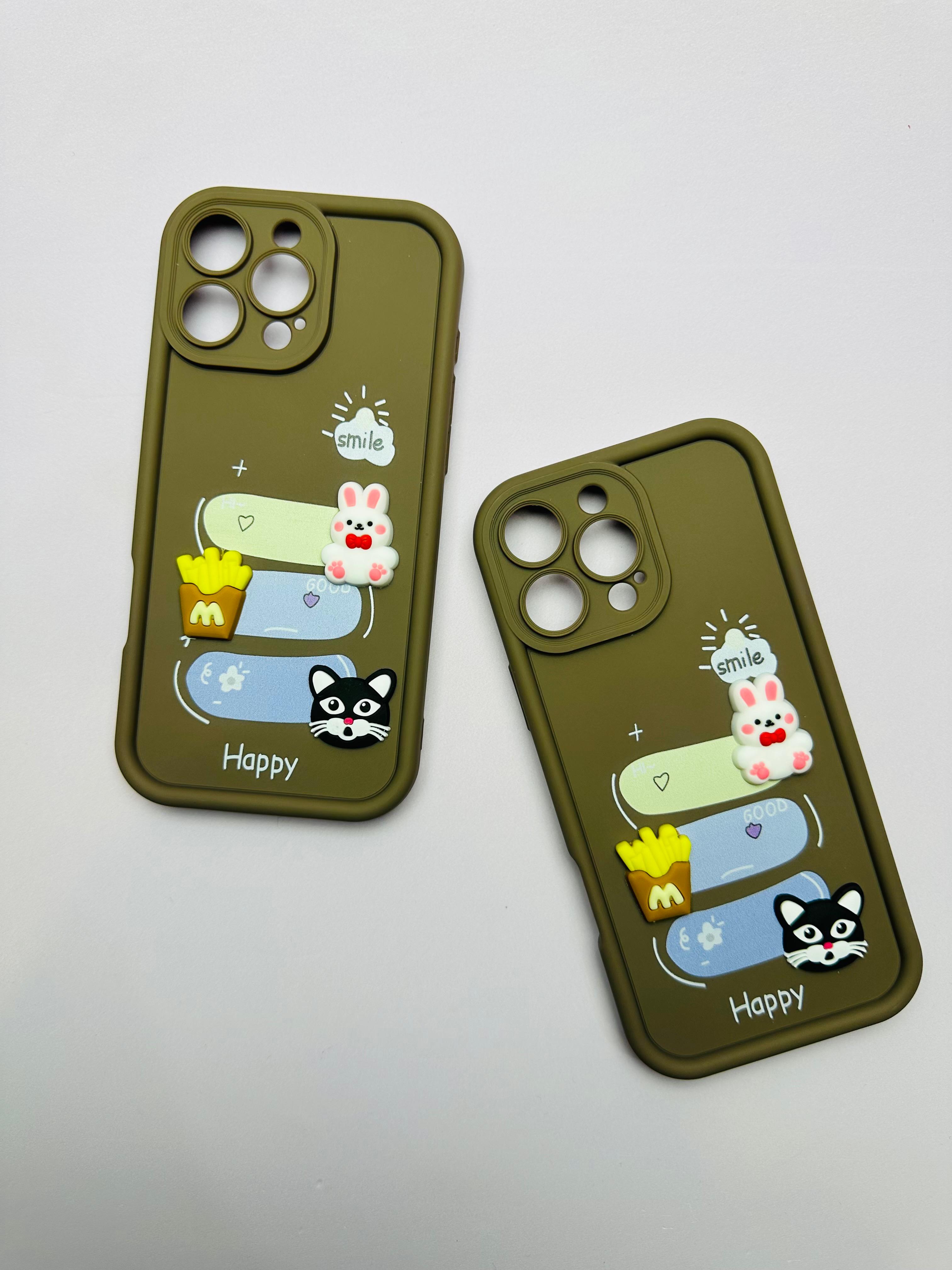 Lahore Mobile Case for Iphone 16 Pro Girls Back Cover - Luxerey Back Cover - Creative Lovely 3D Doll -Iphone 16 Pro Dolls Case 4