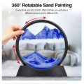 Sandscape Painting - Sand Clock - Moving Sand Art - Hourglass Sand Timer - 3D Moving Sand Mountain Lamp with Metal Stand - Showpiece - Home Decoration | Moving Sand | ByteExpress. 