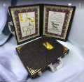 Elegant Nikkah frame thumb & signature with pen I Nikkah Deal. 