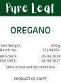 Dried Oregano Leaves 500G (Aromatic Herb). 