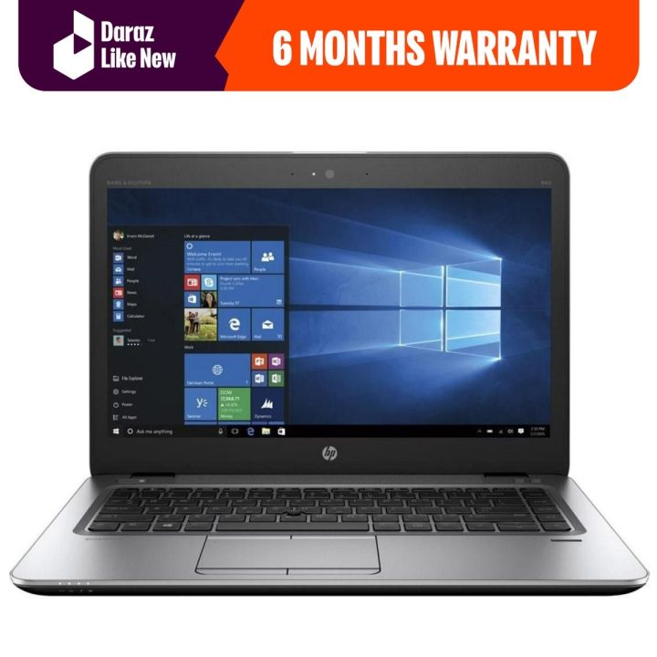 HP EliteBook 840 G3 – Core i5 6th Generation – 8 GB RAM – 128GB SSD 500GB HDD- 14inch Screen – FREE LAPTOP BAG (WINDOWS 11 REGISTERED) – daraz like new laptops