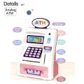 Kids ATM-Machine Electronic Money Safe with CreditCard - 10 inches. 