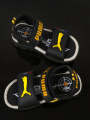 BSD43 Boys Sandal 8Yrs - 17Yrs Puma Black. 