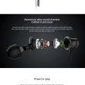 1More Design In-Ear headphones Basic By Mi. 