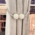 1PCS Pearl Magnetic Curtain Clip Curtain Holders Tieback Buckle Clips Hanging Ball. 