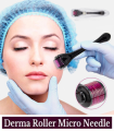 Derma Roller 1mm Skin Therapy Micro-Needle 540 For Acne Scars Wrinkles Stretch & Pores. 