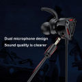 LO Gaming Headset With Microphone Pluggable In-ear Mobile Phone Computer Wired Headset. 