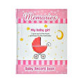Memories Baby Record Book - Baby Girl - Pink (Karachi Stationers). 