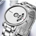【DM bag factory Store】WoMaGe Turntable Men's Watch Men Watch Fashion Mens Watches Luxury Full Steel Wrist Clock Saat Masculino. 