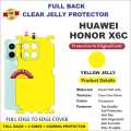 Huawei Honor X6C FULL BACK 360 premium Protection Skin Wrap / Protection Sticker With 4 sides and camera Protection full cover Premium Quality. 