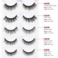 magnetic eyelashes suit with magnetic liner, lash holder and 5 different pairs of lashes. 