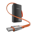 Zero® Lumin L-300 Power Bank 30000mAh 22.5W Fast Charging PowerBank | QC 3.0 Powerbank | USB-C Input/Output Powerbank  | Built-in Cable Powerbank | Aluminum Body Powerbank | Portable Powerbank  | Fast Charge Power Bank for Android & IOS. 
