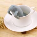 Cute Manatee Infuser Silicone Tea Strainers(Grey). 