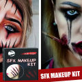 Scar Skin Wax Scar Water Halloween Cosplay SFX Wound Scab Makeup Kit. 