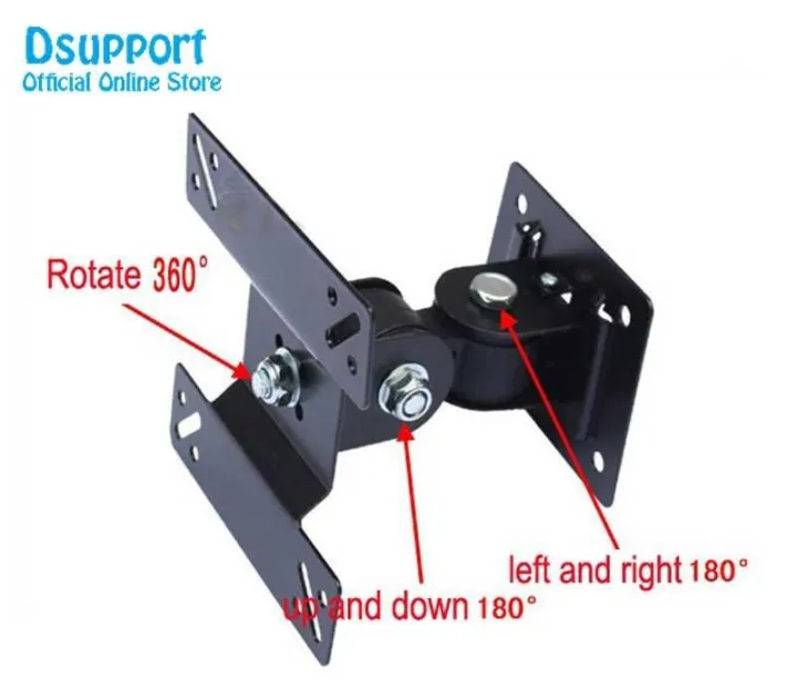 LCD%20Stand/%20Wall%20Mount%20/%20LED%20Bracket%20/%20Wall%20Bracket%20Tilt%20Swivel%20TV%20wall%20mount%20bracket%20for%2014-26%20inch%20(Revolving%20/%20Moving)%20-%20Image%205