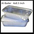 Pack of 25 - Aluminium Foil Box with Lid. 