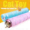 【ETOP】Indoor 2/3/4 5-way Collapsible Cat Tunnel Tube Kitty Tunnel Bored Cat Pet Toys Peek Hole Toy Cat Puppy Kitty Kitten Rabbit. 