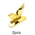2Pcs/Set Leaf shape Toilet Seat Handle Holder Toilet Lid Lifter Closestool Holder Toilet Lifter Bathroom Accessories. 