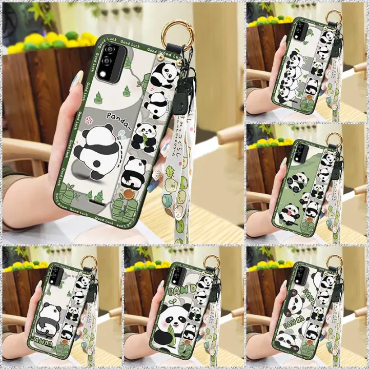 Waterproof%20Back%20Cover%20Phone%20Case%20For%20BLU%20C5%20Max%202022%20Kickstand%20protective%20panda%20Cute%20Phone%20Holder%20Wristband%20Anti-dust%20-%20Image%205