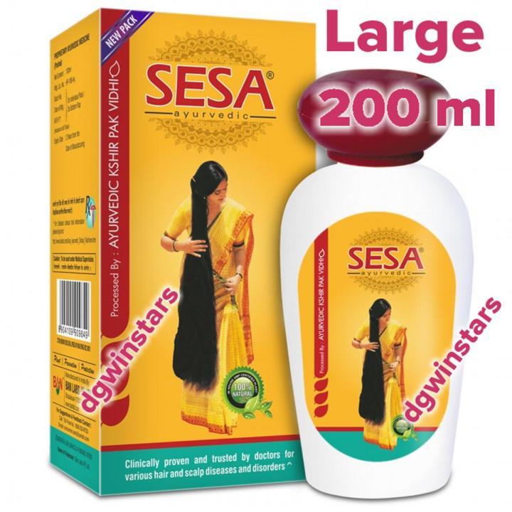 SESA Oil Bigger Pack of 200 ml Hair oil for long and thick hair for girls Hair Growth Oil To Make Hair Long 200 ml
