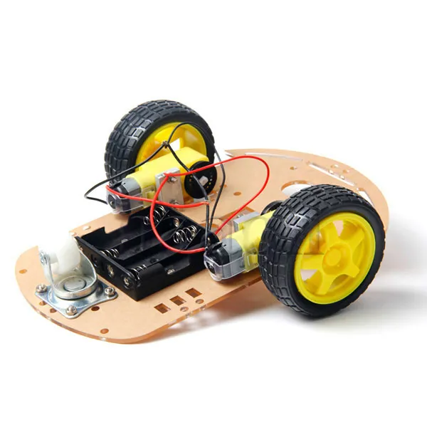 2WD Smart Robot Car Chassis Kit with Motors & Wheels for Arduino – DIY ...