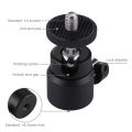 PULUZ 1/4 inch Screw Metal Tripod Ball Head Adapter with Lock. 