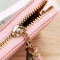 Women Wallet Ladies Mini Small Short Tassel Wallet Cute Girl Zipper Pu Leather Coin Purse Female Hand Wallet Purse cartera. 