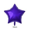 5pcs Halloween Balloons Pumpkin Ghost Bat Foil Balloon 18inch Star Round Helium Globos Halloween Birthday Party Decortion Ball. 