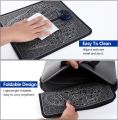 EMS Foot Massager, USB Rechargeable Folding Portable Electric Massage Mat 6 Modes with 9 Intensity Levels. 