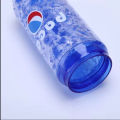 Trendy Glass water Bottle - Leak Proof Insulated Water Bottle - Creative crushed ice water bottle - stylish and cute straw kettle - BPA Free. Keep Your Drinks Cool and Trendy By AIMS MART. 