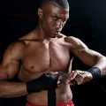 Hand wrap boxing hand wrap wrist grip boxing gloves hand wrap wrist grip boxing gloves, boxing bandages writs wraps (Random colour)   Wrist Grips Hand Band MMA Wrist Band Boxing Fitness Gym Yoga (1 Pair). 