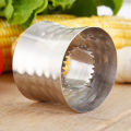 Corn Stripper Stainless Steel Corn Cob Peeler Slicer Circular Corn Cutter Corer Kengding. 
