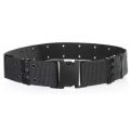 Army & Military Belt Nylon Web Firm Uniform Belt Military-Belt-Outdoor-Training-Duty-Tool-Belt - Black. 