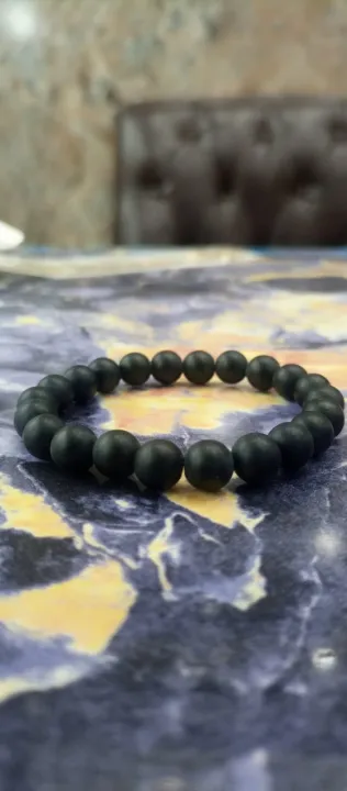 Black%20Bead%20Bracelet%20For%20Men%20&%20Women%20-%20Black%20-%20Image%203