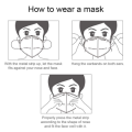 KN95 Mask Bacteria Proof Anti Infection 3D MASK. 