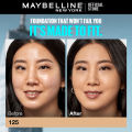Maybelline New York - NY Fit Me Matte + Poreless Liquid Foundation SPF 22 125 Nude Beige 30ml For Normal to Oily Skin. 