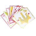 3D Pen Stencils, 10 Sheets 10 Patterns 3D Drawing Paper Templates, with a Reusable Transparent PVC Drawing Board, 3D Art Pen Accessories Set for Kids (Random 10 sheets). 
