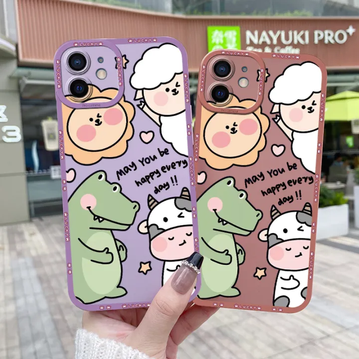 chenyyka%20For%20iPhone%206%20Case%20With%20New%20Design%20Thin%20Phone%20Case%20Cartoon%20Cute%20Animal%20Pattern%20Shockproof%20Square%20Edge%20Softcase%20Silicone%20Casing%20Full%20Cover%20Angel%20Eye%20Camera%20Protection%20Cases%20-%20Image%207